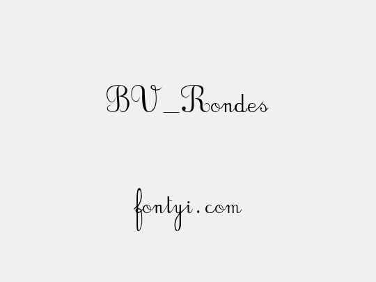 BV_Rondes