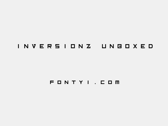 Inversionz Unboxed