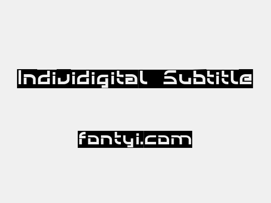 Individigital Subtitle