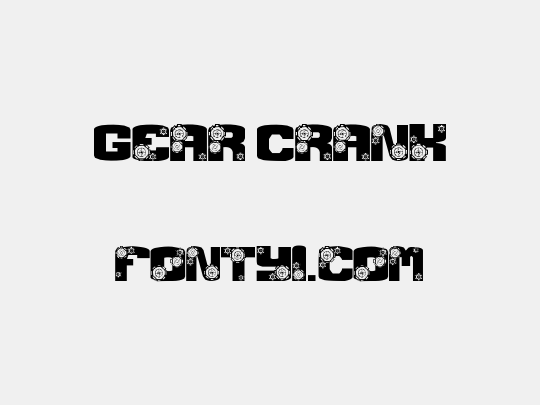 Gear Crank