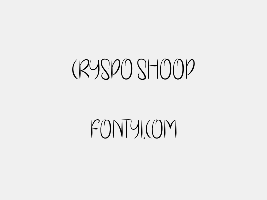 Cryspo Shoop