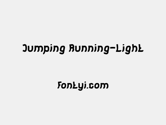 Jumping Running-Light