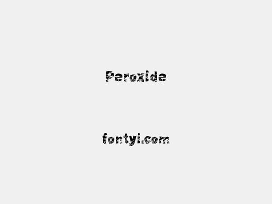 Peroxide