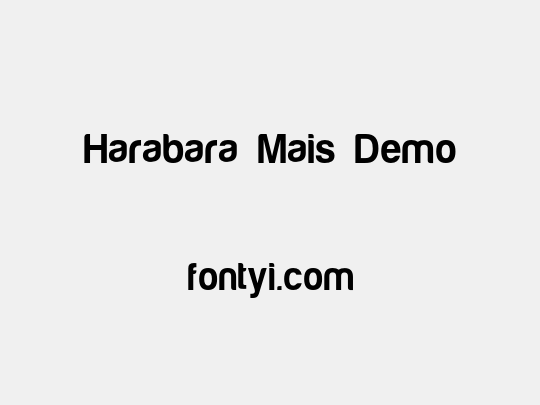 Harabara Mais Demo