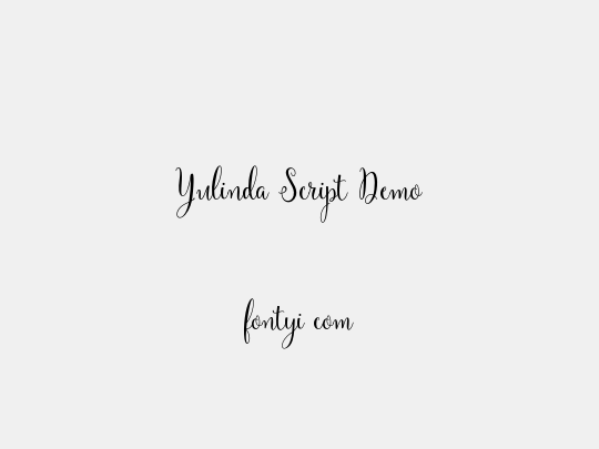Yulinda Script Demo