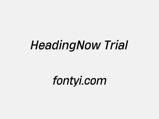 HeadingNow Trial