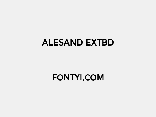Alesand ExtBd