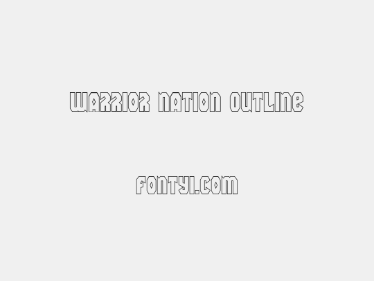 Warrior Nation Outline