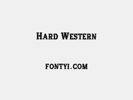 Hard Western