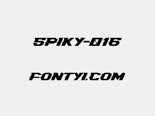 Spiky-016