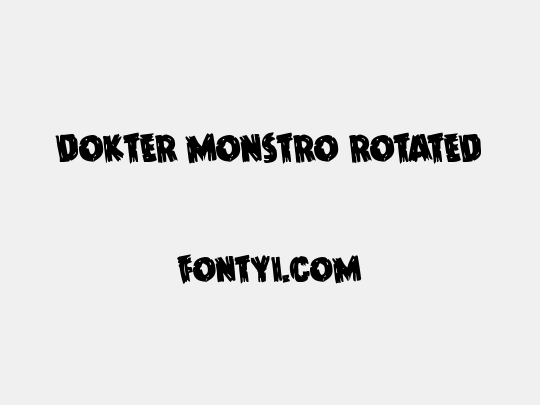 Dokter Monstro Rotated