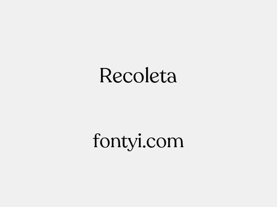 Recoleta