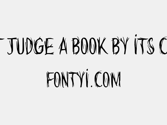 Can't judge a book by its cover