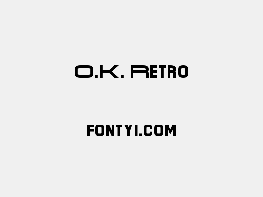 O.K. Retro