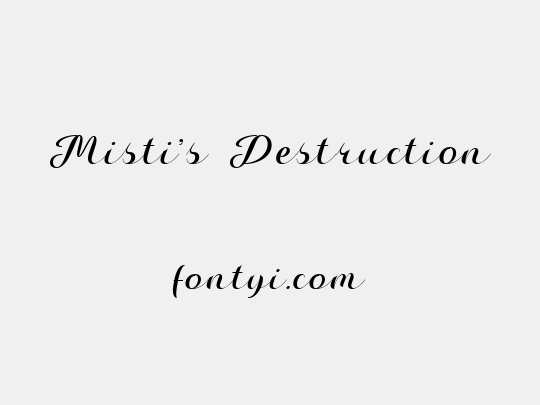 Misti's Destruction