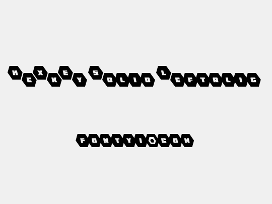 HeXkEy Solid Leftalic