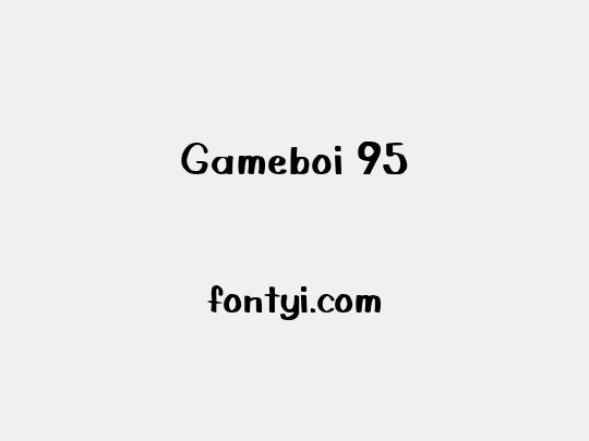 Gameboi 95