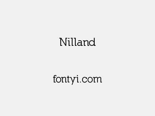 Nilland