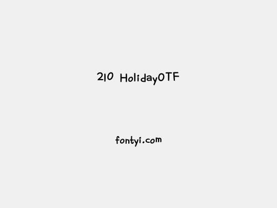 210 HolidayOTF