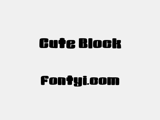 Cute Block
