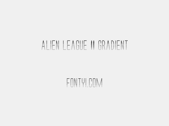 Alien League II Gradient