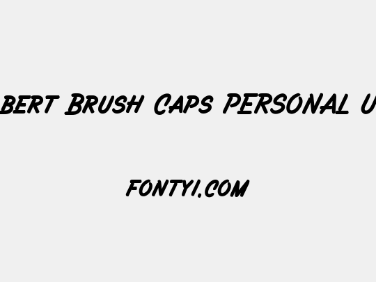 Filbert Brush Caps PERSONAL USE