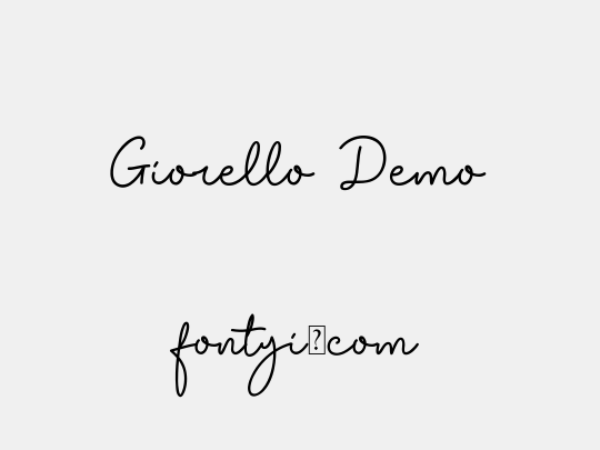 Giorello Demo