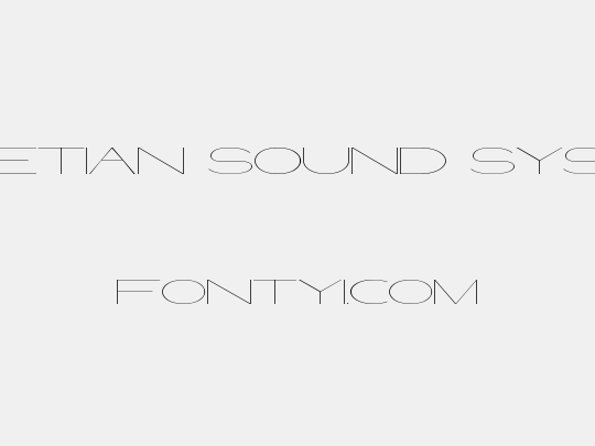 Venetian Sound System