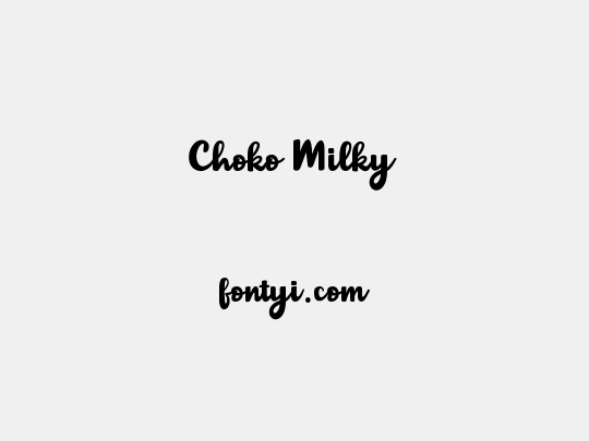 Choko Milky