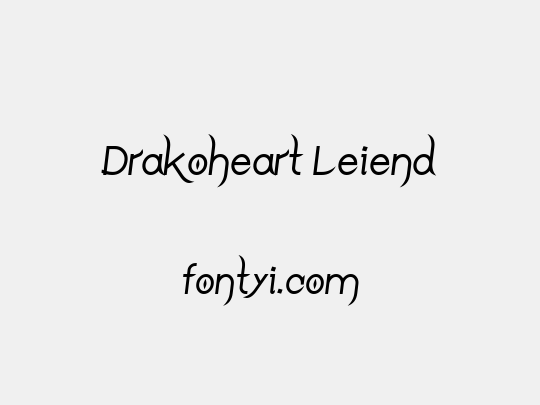 Drakoheart Leiend