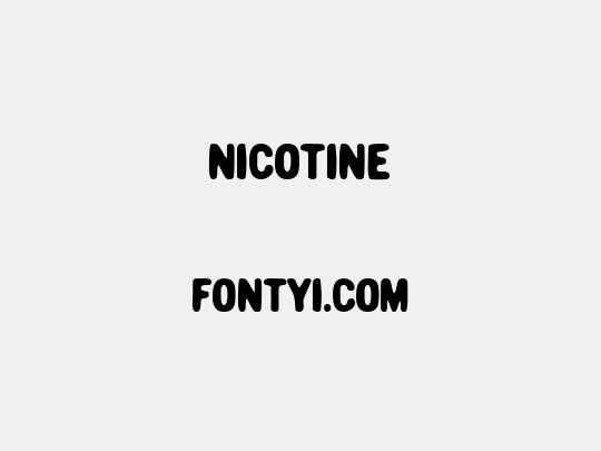 Nicotine