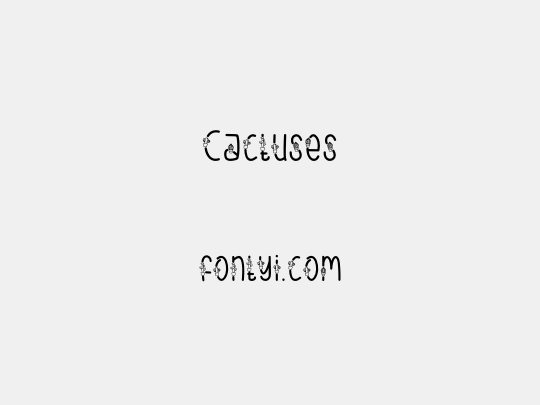Cactuses