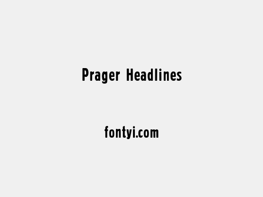 Prager Headlines