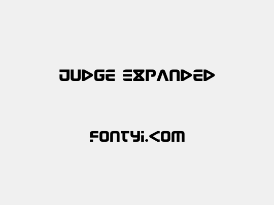 Judge Expanded