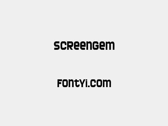 Screengem