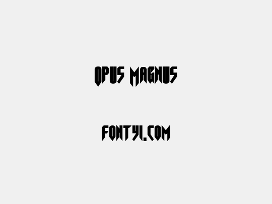 Opus Magnus