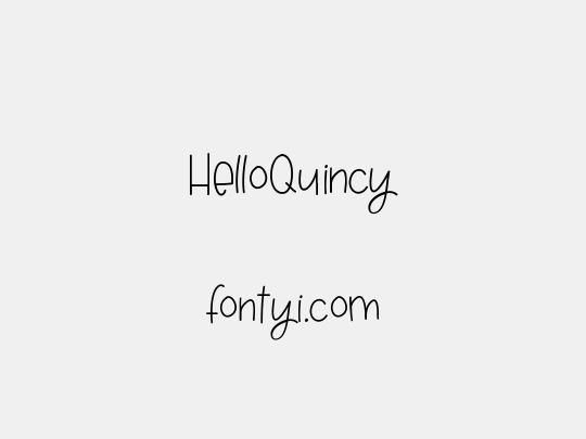 HelloQuincy