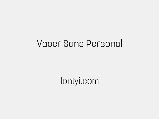 Vacer Sans Personal