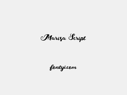 Marisa Script