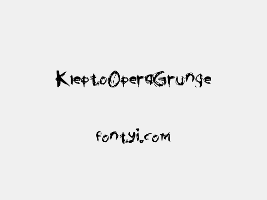KleptoOperaGrunge