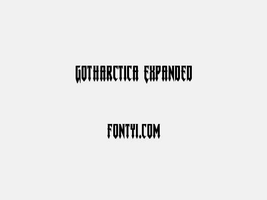Gotharctica Expanded