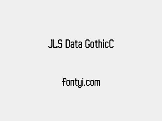 JLS Data GothicC