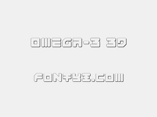 Omega-3 3D