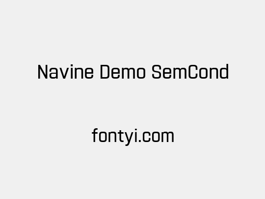Navine Demo SemCond