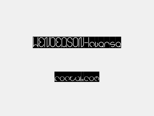 HENDERSON-Inverse