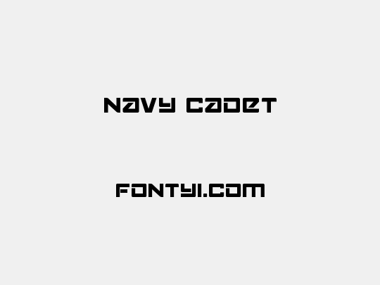 Navy Cadet