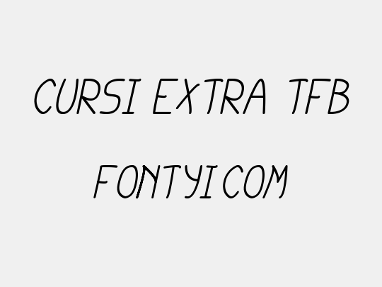 cursi extra tfb