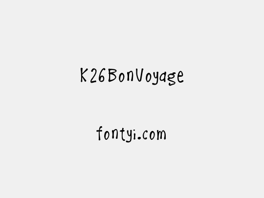 K26BonVoyage