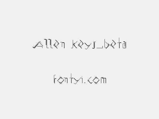 Allen Keys_beta