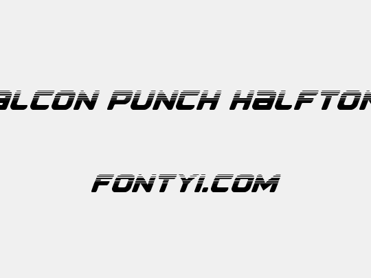 Falcon Punch Halftone